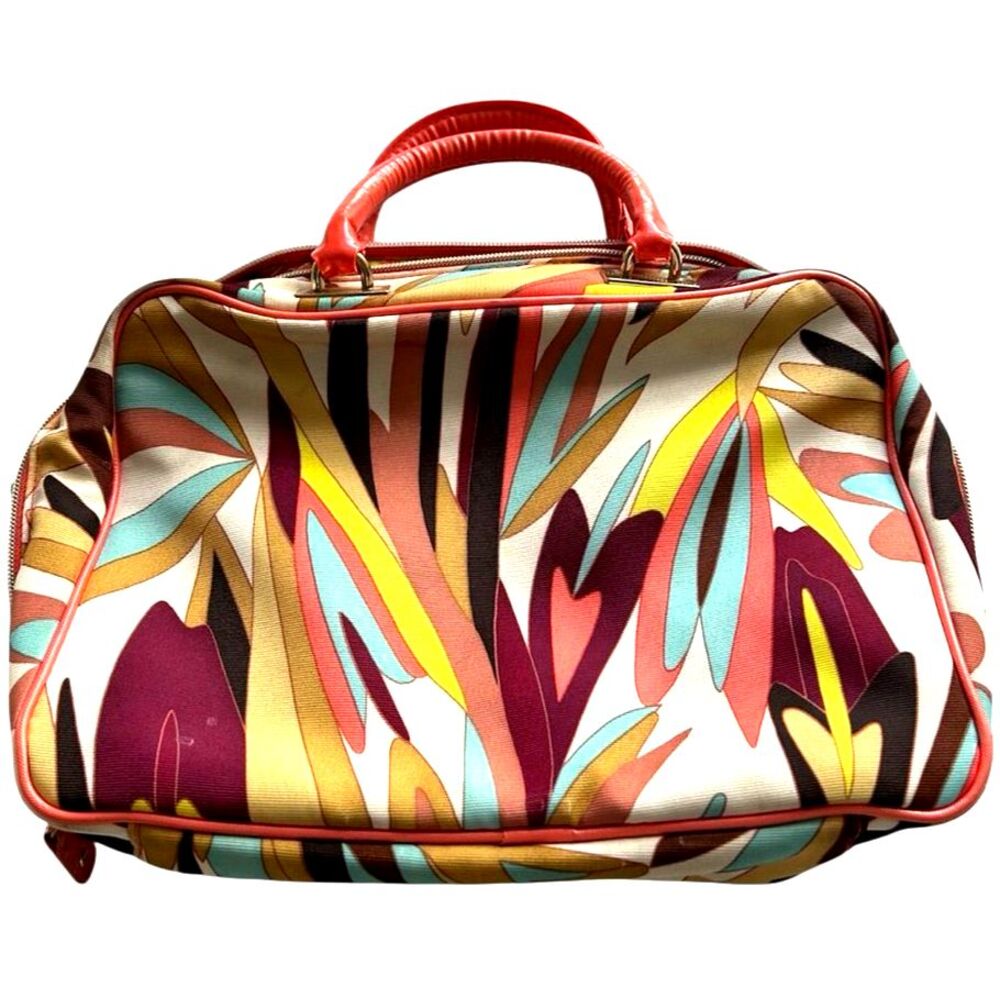 Missoni for Target Multicolor Leaf Print Travel Bag Tote